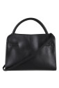 sac-a-bandouliere-en-cuir-noir-au-design-unique
