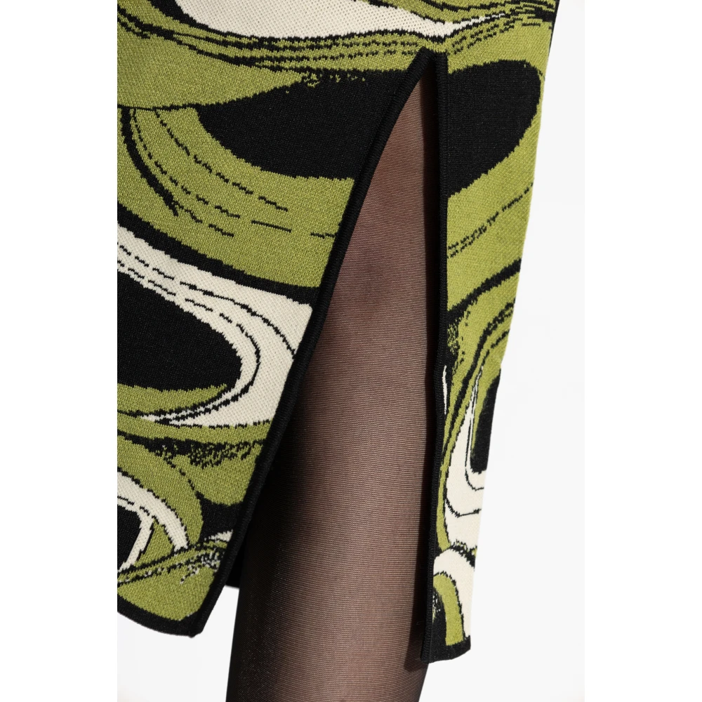 Diane Von Furstenberg Rok met patroon Green Dames