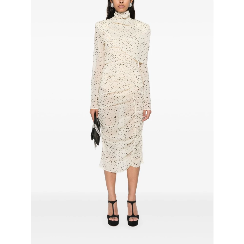 Magda Butrym Elegante Beige Jurk Beige Dames