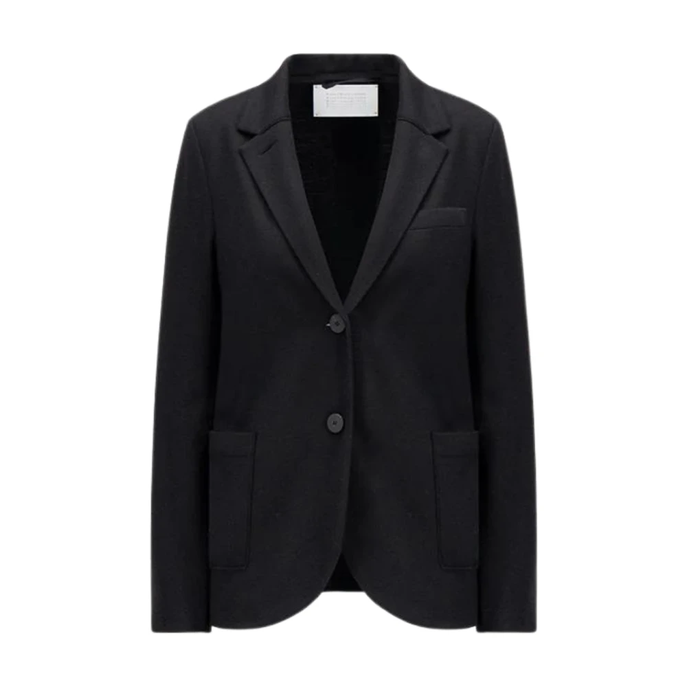 Merino Stand Up Krage Blazer Svart