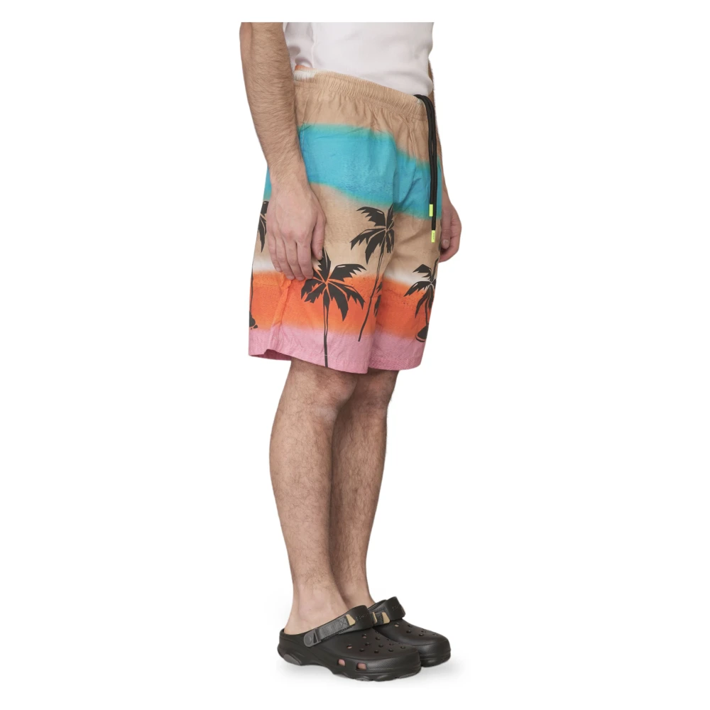 Barrow Tropische Palms Shorts Multicolor Heren