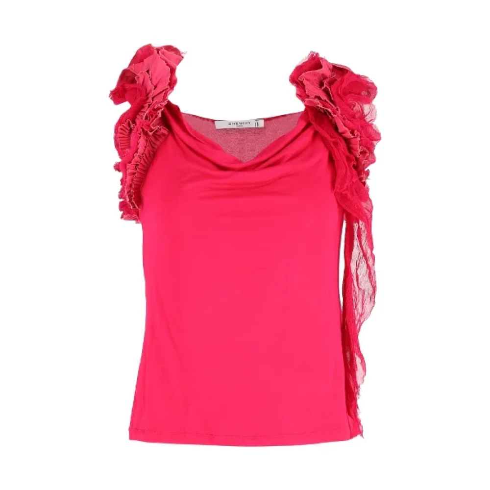 Givenchy Pre-owned Fabric tops Pink Dames