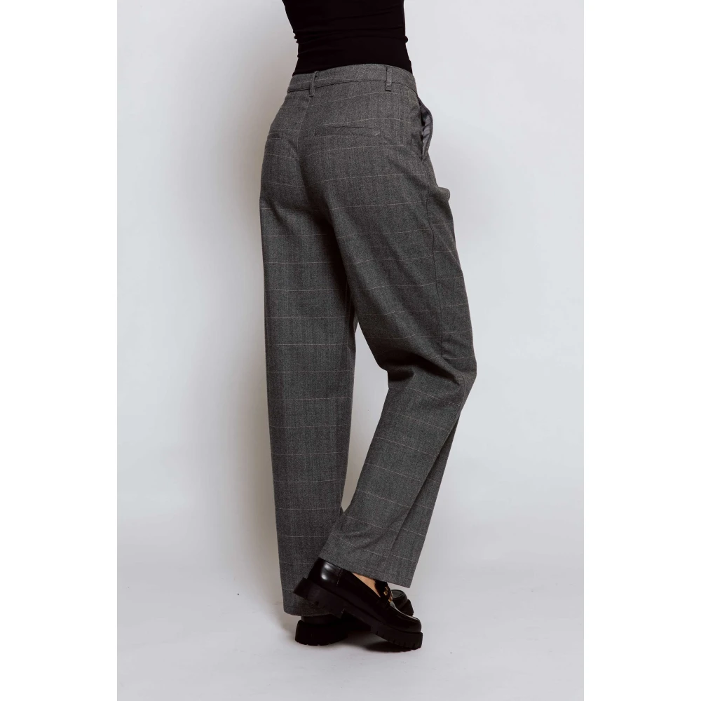 Zhrill Fabric trousers Lenya Grey Gray Dames