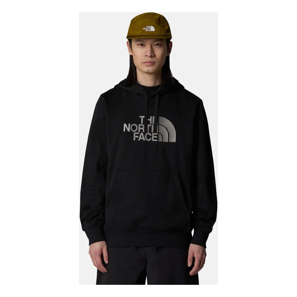 The North Face Stijlvolle Sweatshirt voor Outdoor Avonturen Black Heren