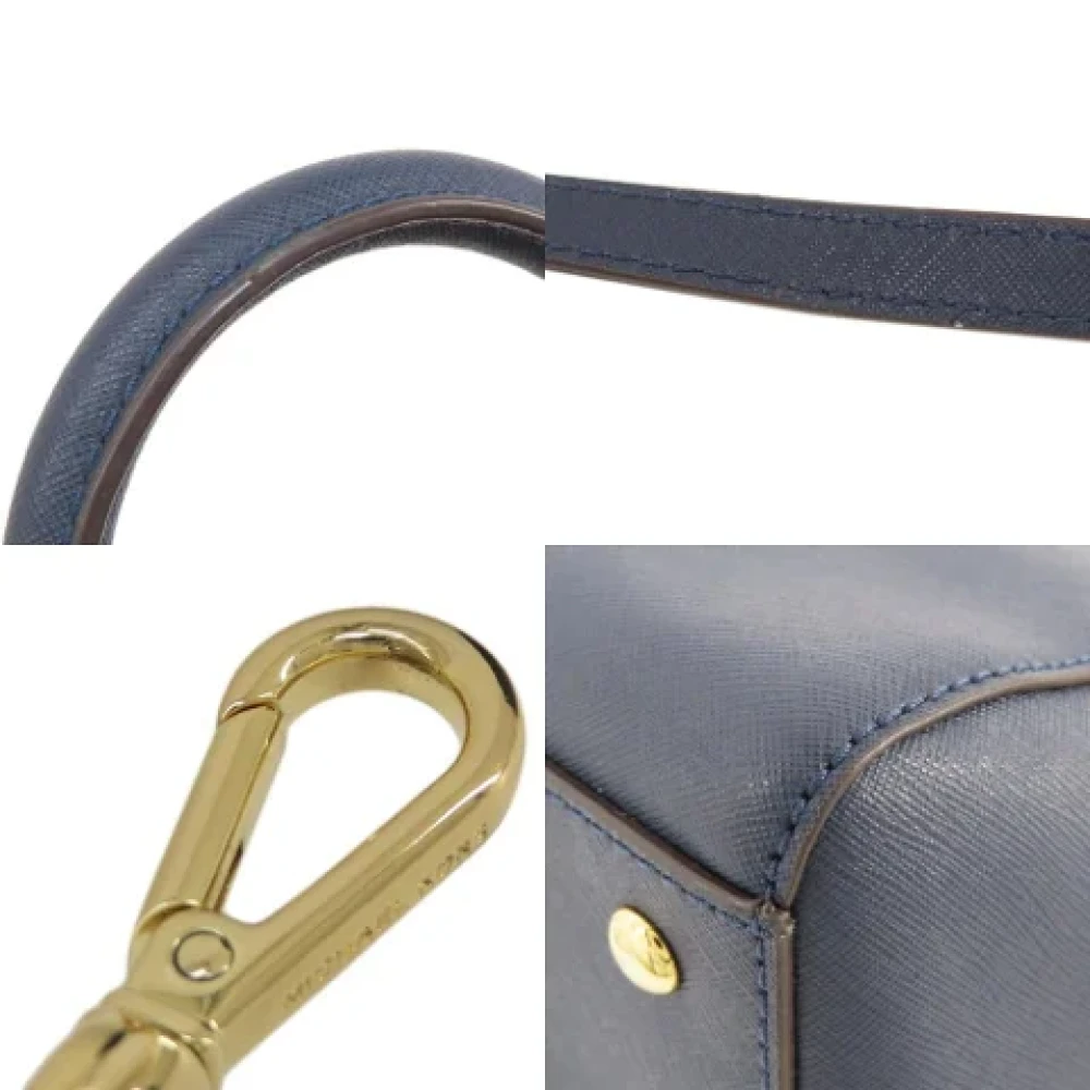Michael Kors Pre-owned Leather handbags Blue Dames
