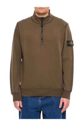 svart-half-zip-sweatshirt