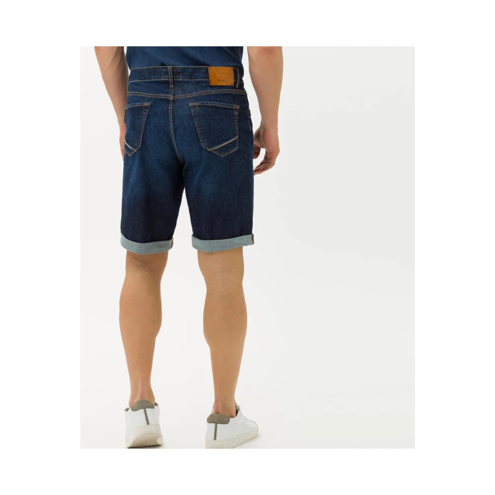 BRAX Donkerblauwe Shorts Blue Heren