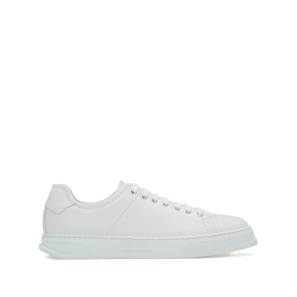 Ferragamo Flat Schoenen Heren Schoenen Wit