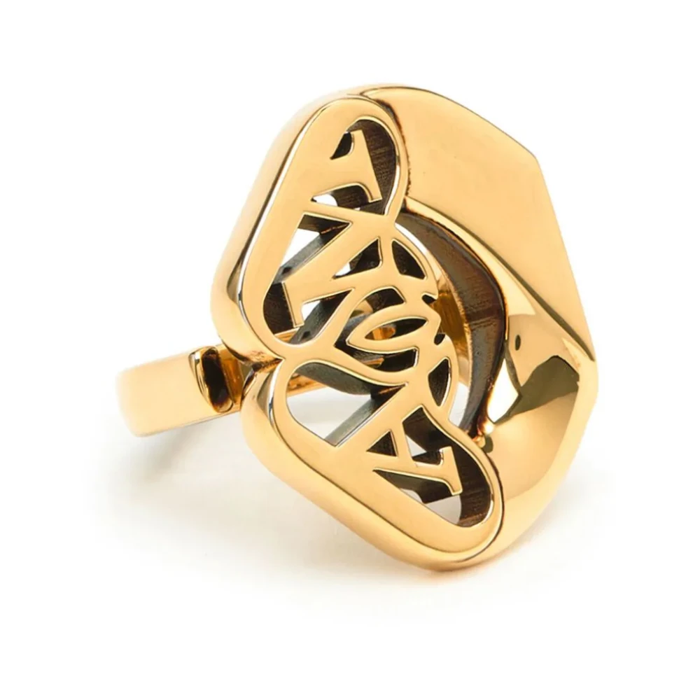 Bilde av Alexander McQueen, Dame, Accessories, Gul, S