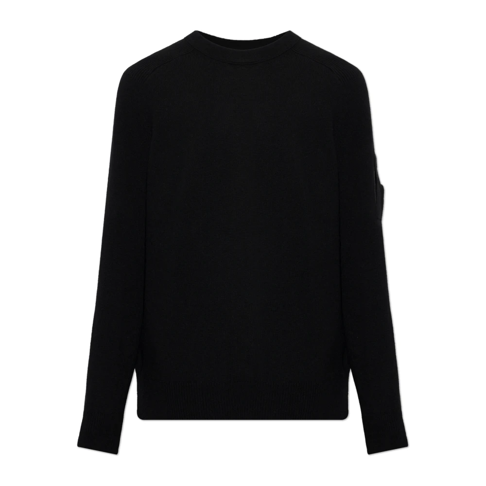 C.p. Company Uomo Nero - Maglione Girocollo - Knitwear - M - Immagine 2