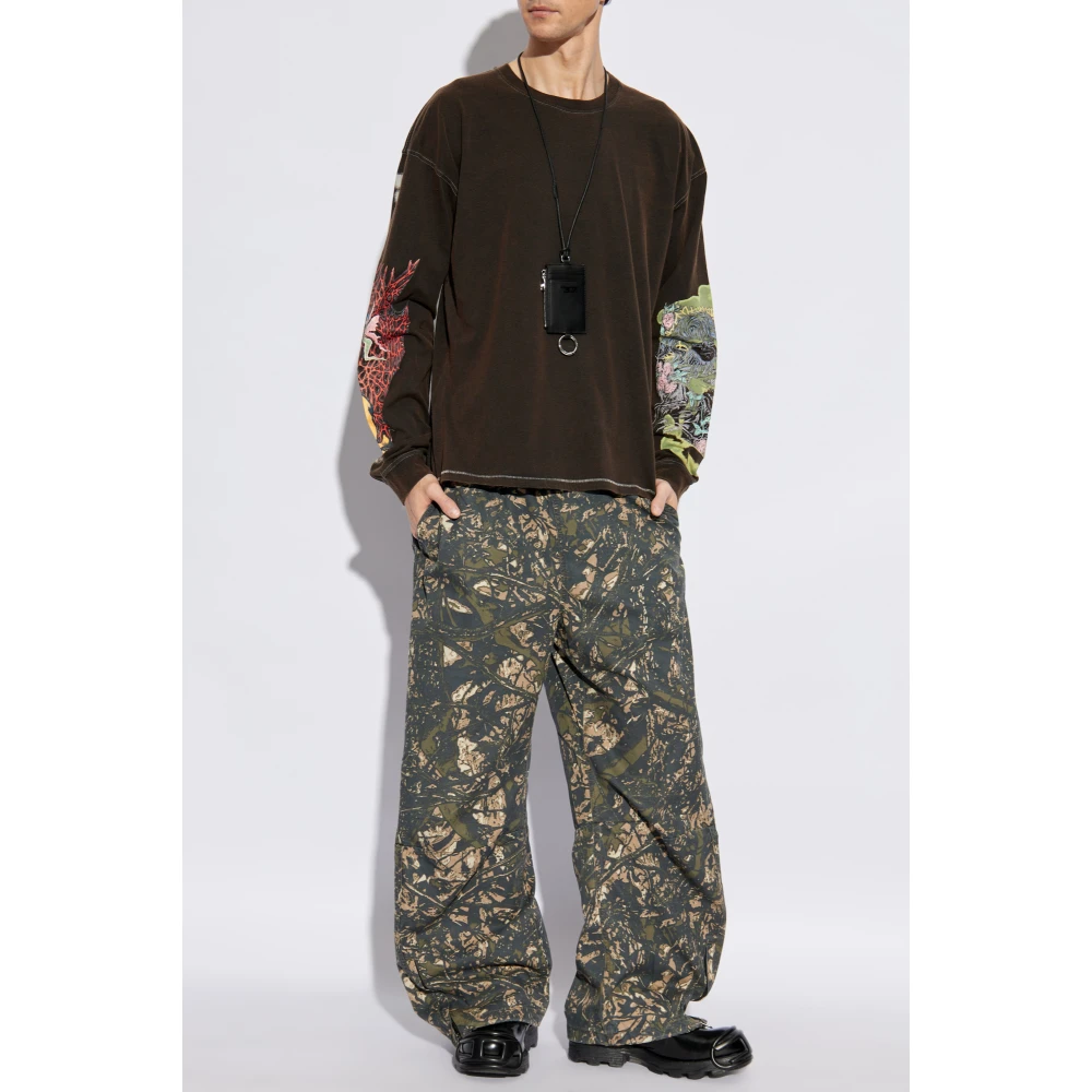 Diesel Broek P-Lint Green Heren