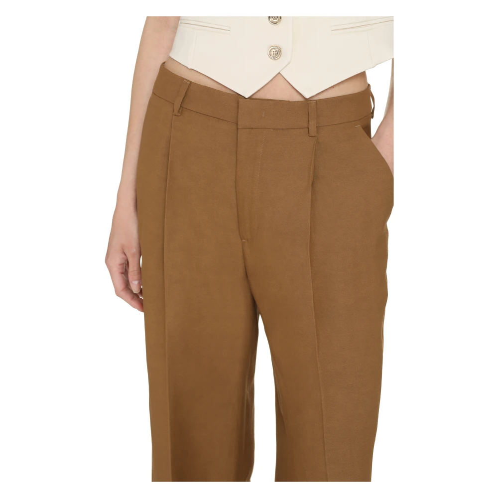PT Torino Trousers Brown Dames