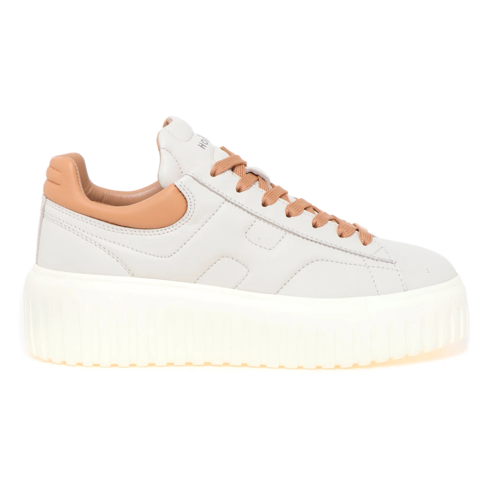 Hogan H-Stripes Dames Schoenen Beige