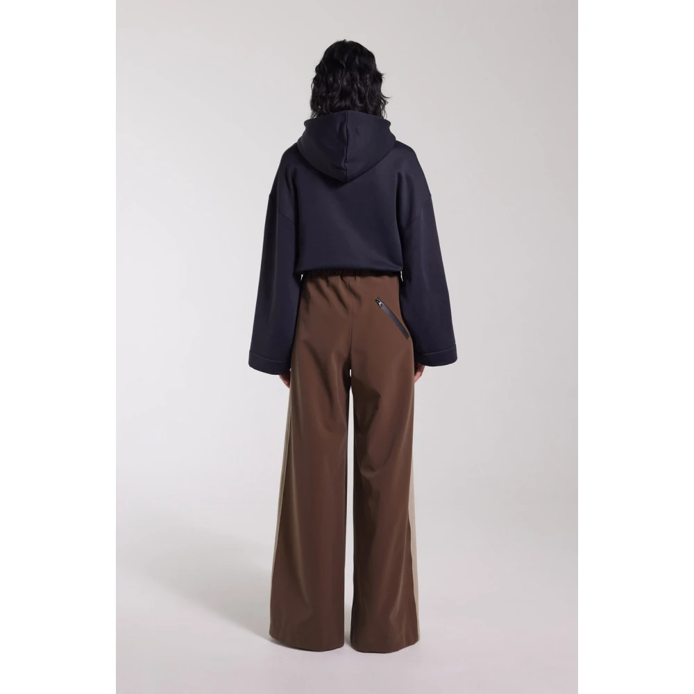 Stutterheim Gestreepte Waterdichte Broek Brown Dames