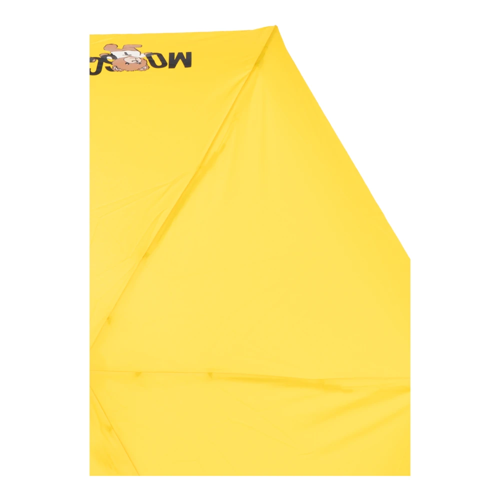 Moschino Paraplu met logo Yellow Unisex