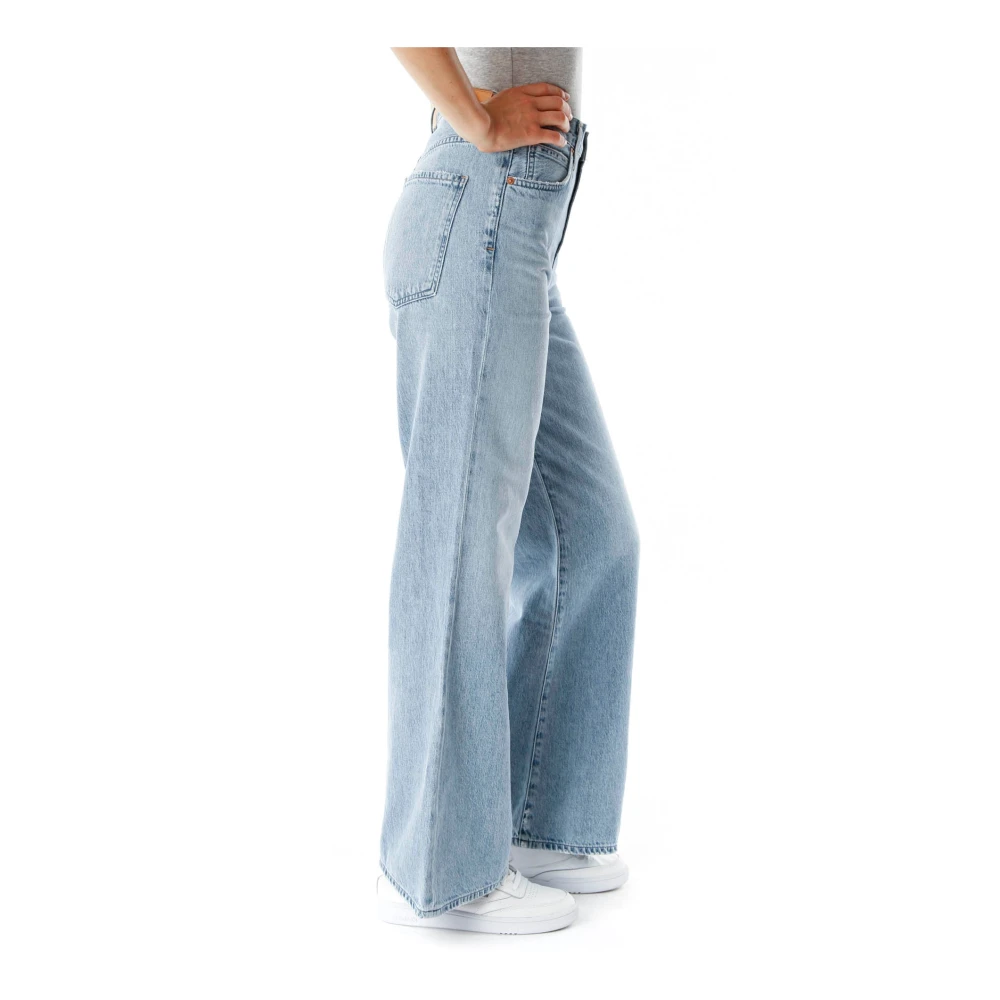 Citizens of Humanity Vintage High Rise Wide Leg Jeans Blue Dames