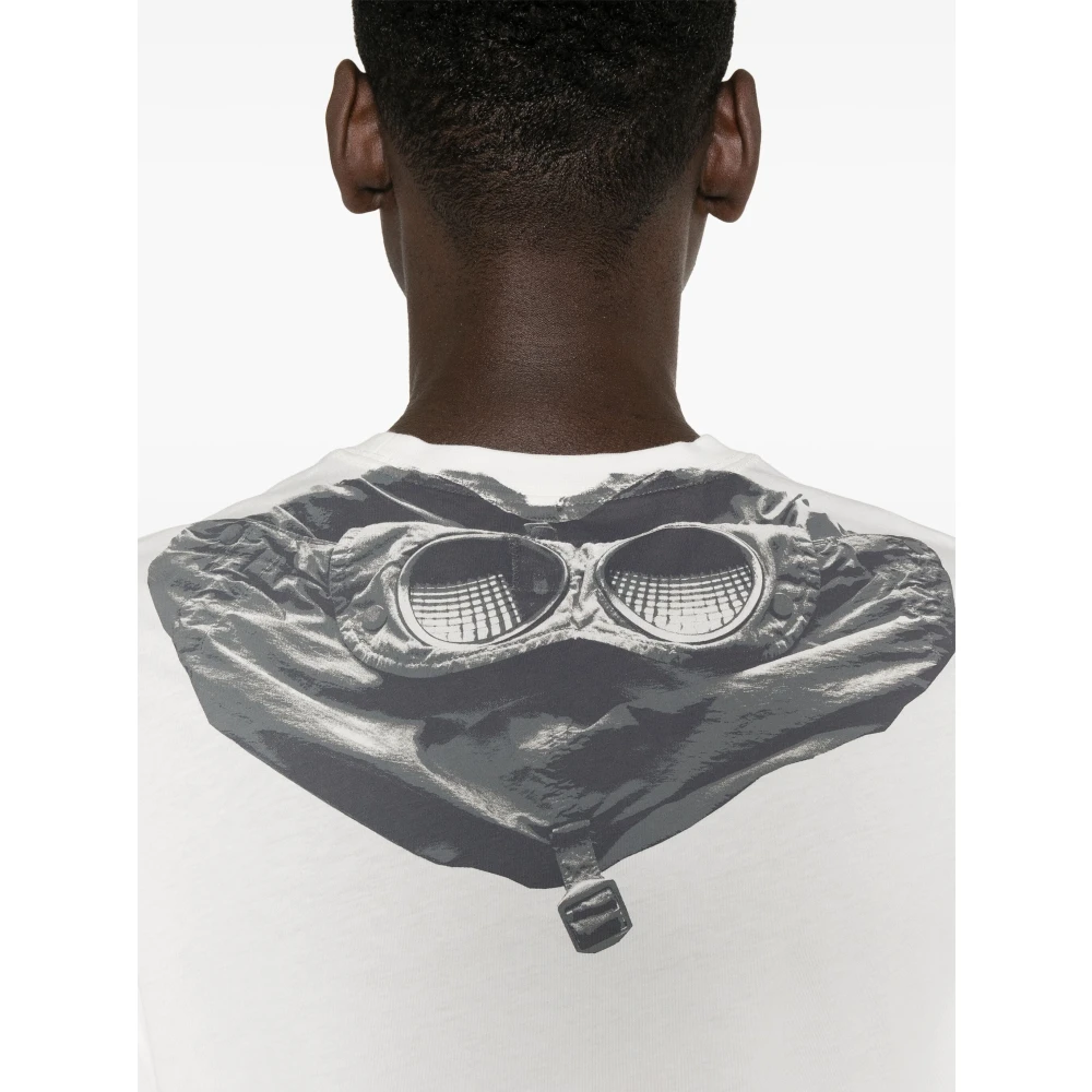 C.P. Company Stijlvolle T-shirts en Polos White Heren