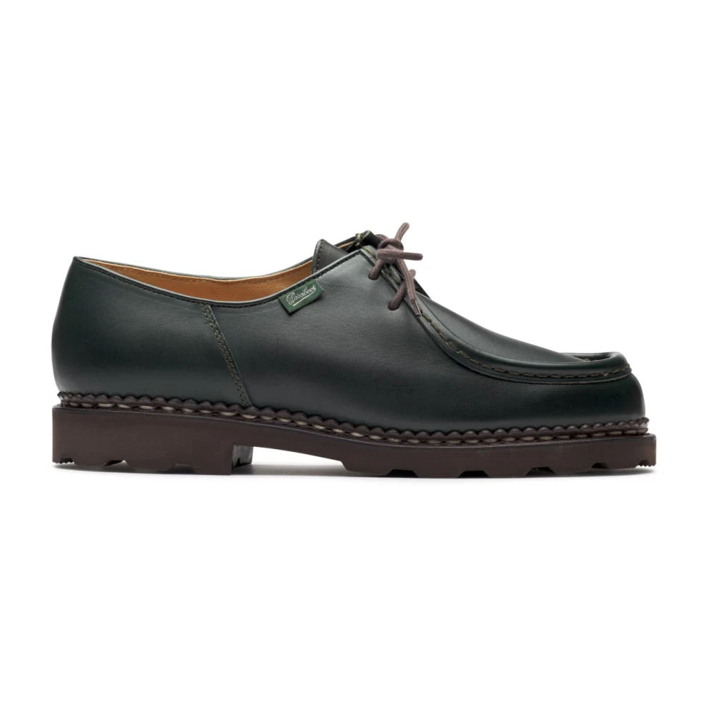 Paraboot Green Michael Lace-Up Shoes - Male - Laced Shoes - 9 Uk - Shoes