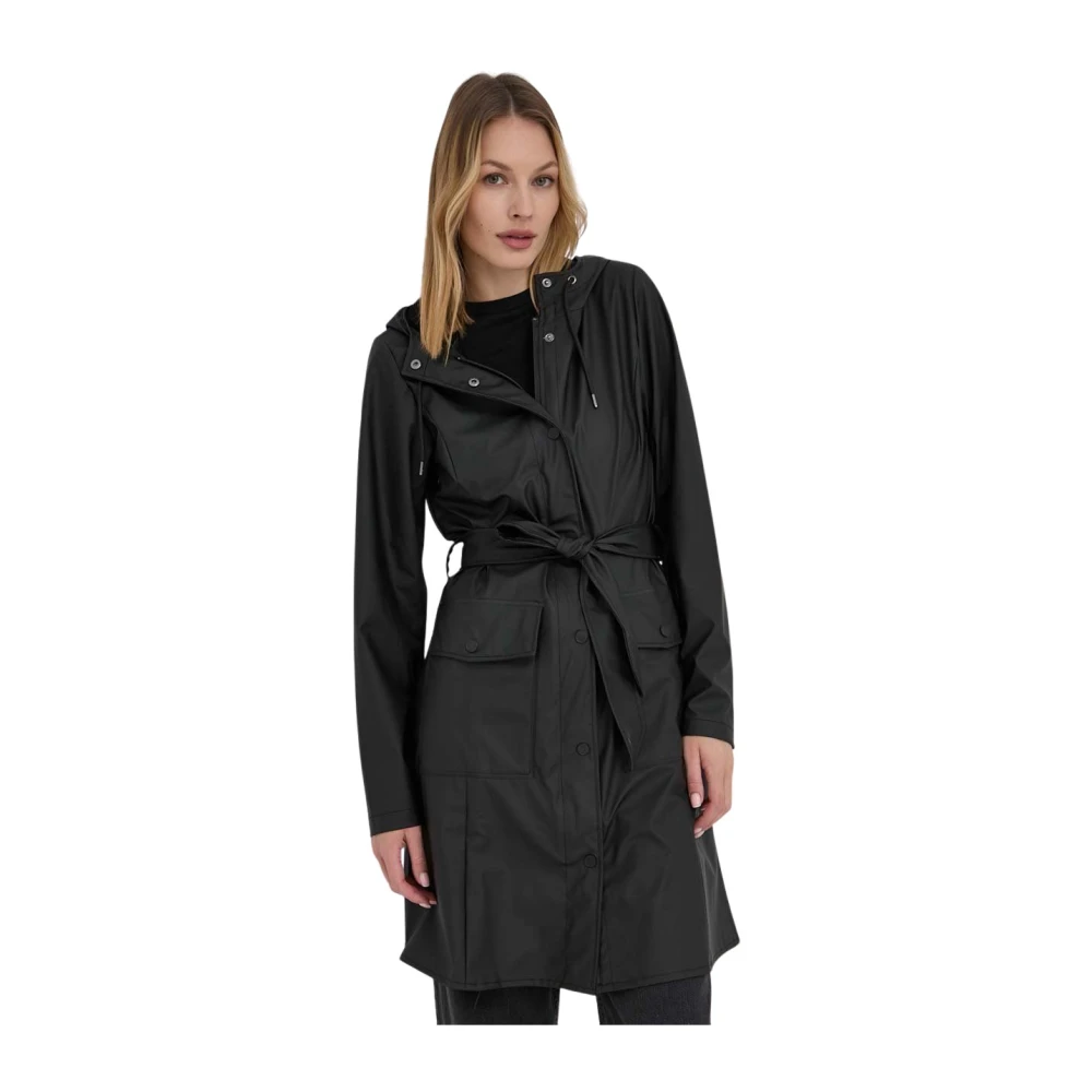 Rains Donna Blu Giacche, M, New, - Immagine 2