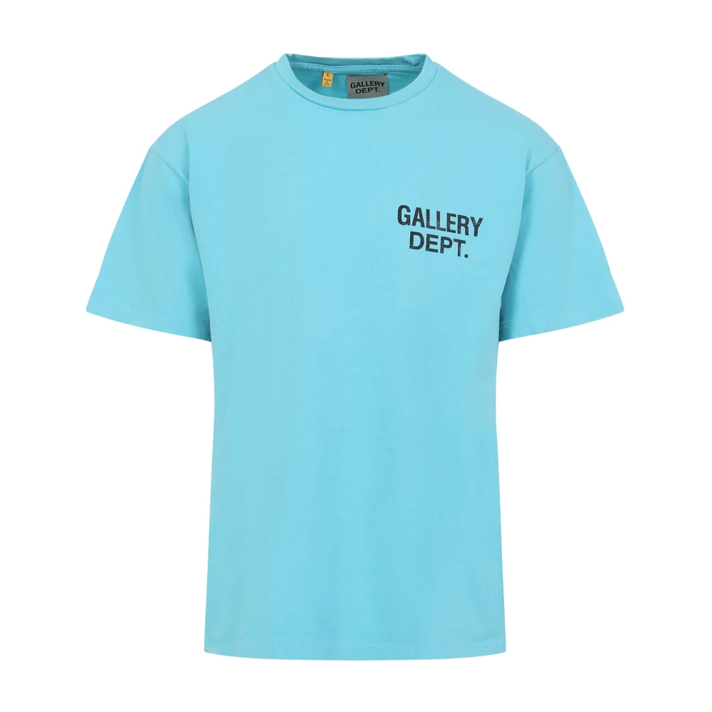Gallery Dept. Teal Souvenir Tee Blue Heren