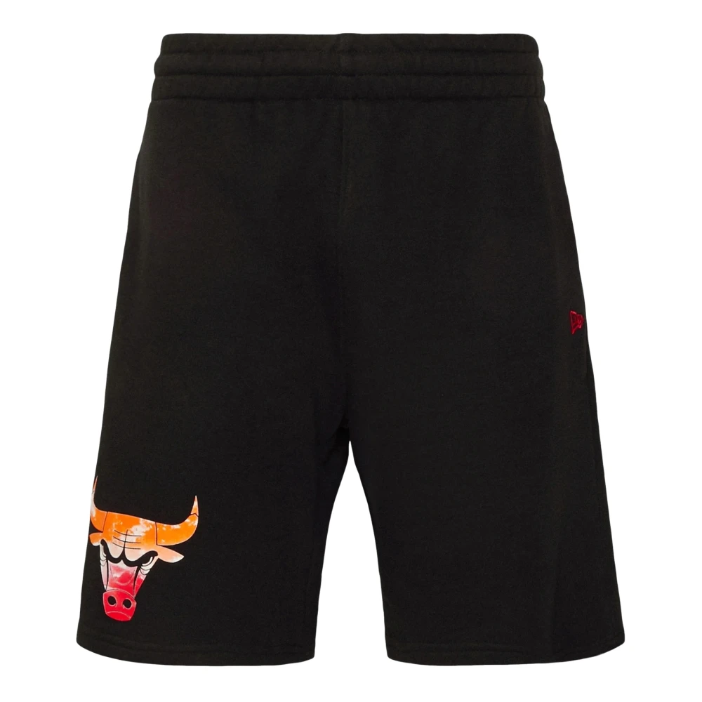 New Era Uomo Nero Pantaloncini, 2XL, New,