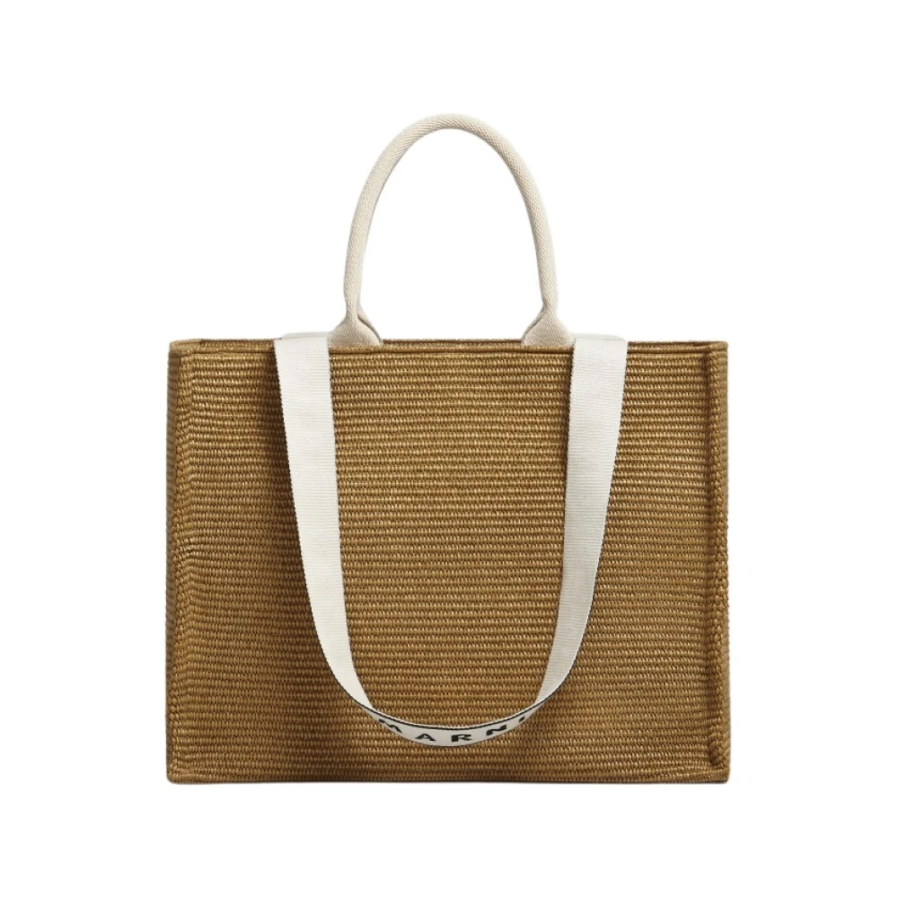 Marni - Bags > Tote Bags - Beige - Marni - Modalova