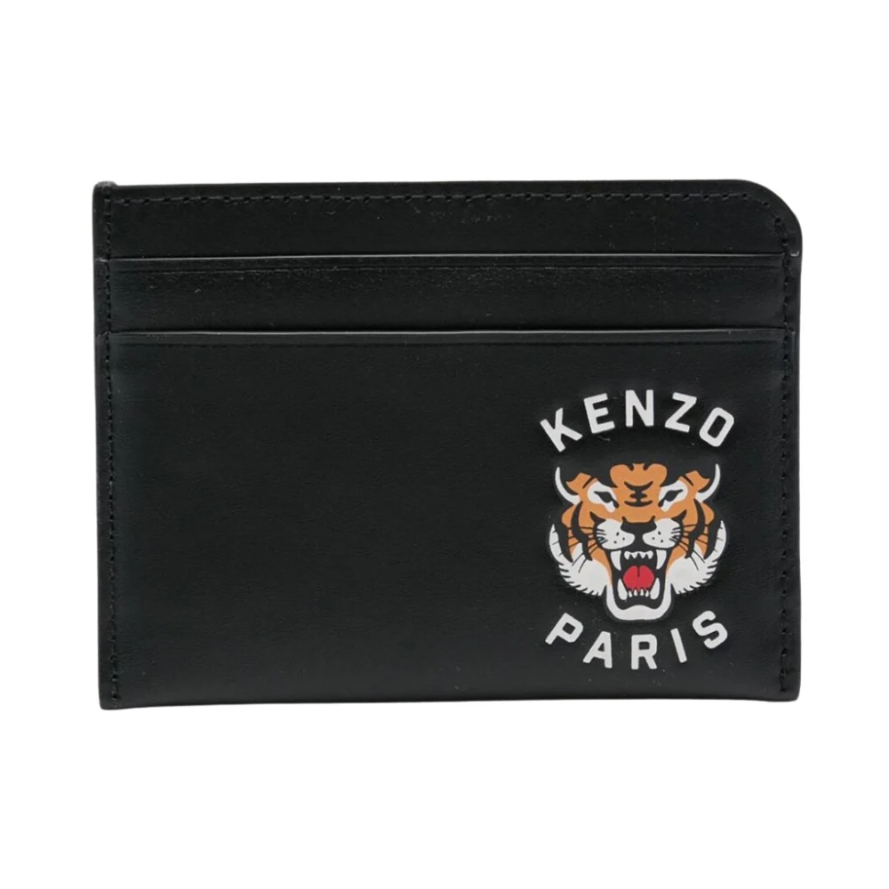 Kenzo Varsity Tiger Kaarthouder Black Heren