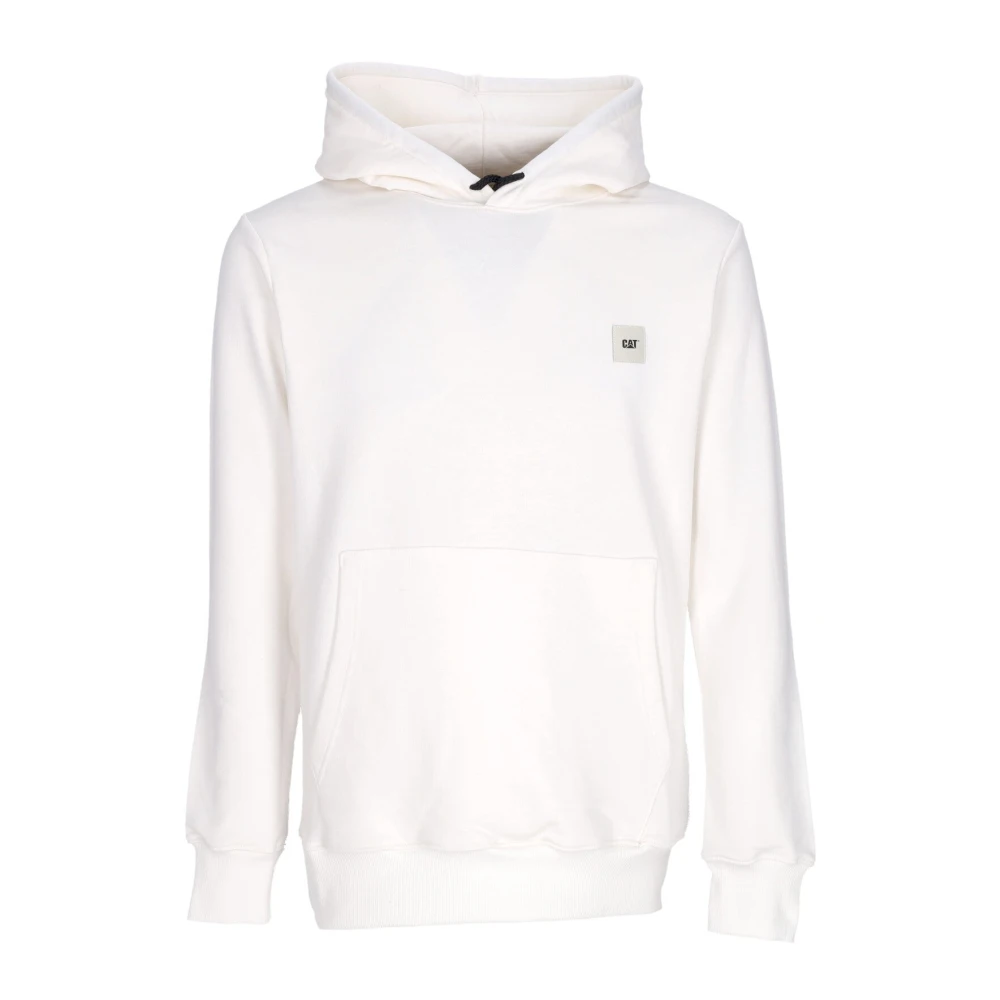 CAT Lichtgewicht hoodie met kangoeroezak White Heren