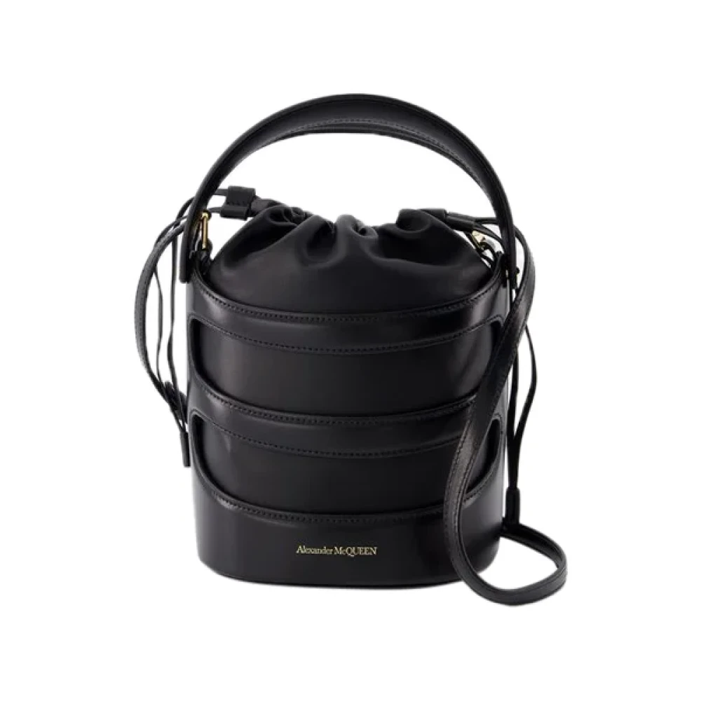 Alexander mcqueen Leather handbags Black Dames