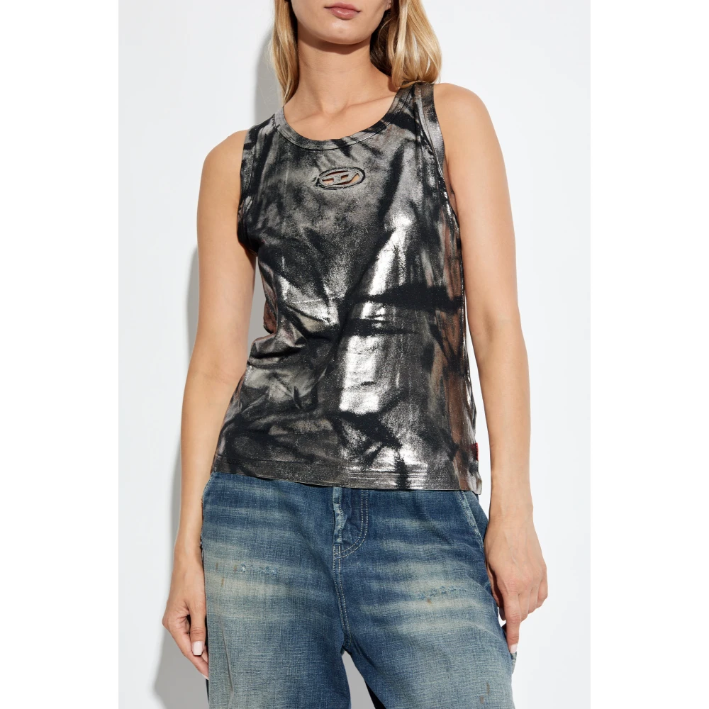 Diesel Top T-Lynys-P1 Gray Dames
