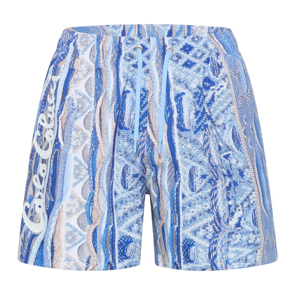 Carlo colucci Sportieve Beachvolleybal Surf Zwemshorts Blue Heren