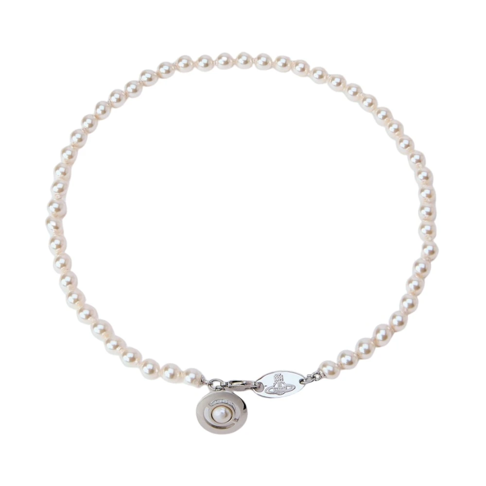 Vivienne Westwood Donna Bianco - Collana Di Perle Simonetta - Accessories - One Size