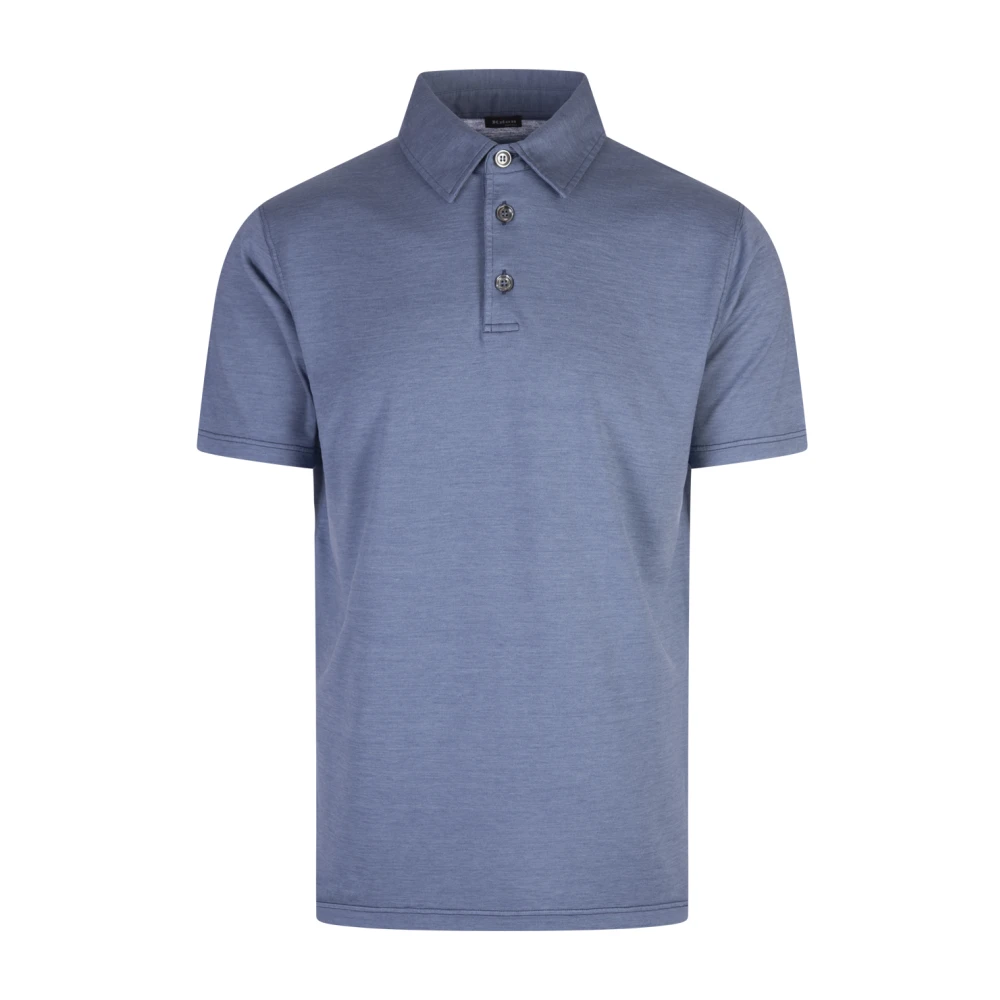 Kiton - Tops > Polo Shirts - Blue - Kiton - Modalova