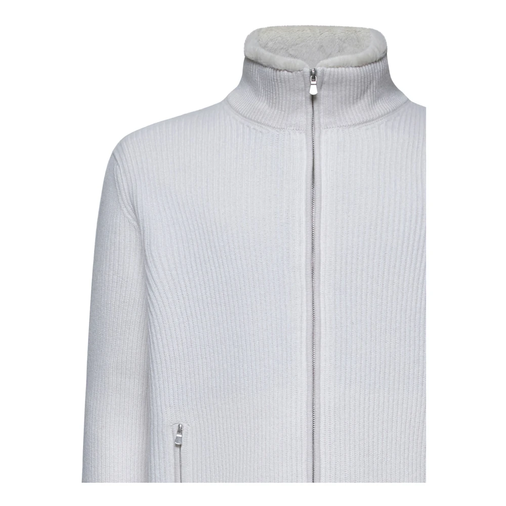 D4.0 Witte Jassen voor Stijlvolle Look White Heren