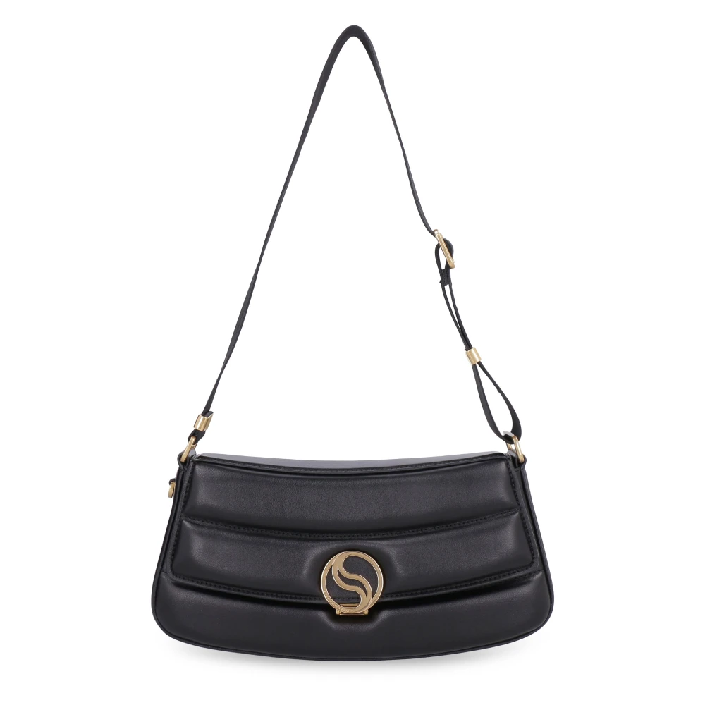 Stella Mccartney Donna Nero - Borsa A Spalla S-Wave - Bags - One Size