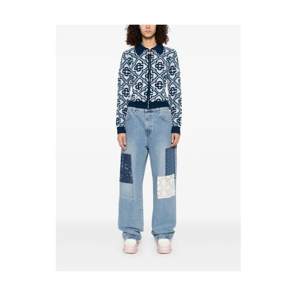 Axel Arigato Lichtblauwe Klassieke Five Pocket Jeans Blue Heren