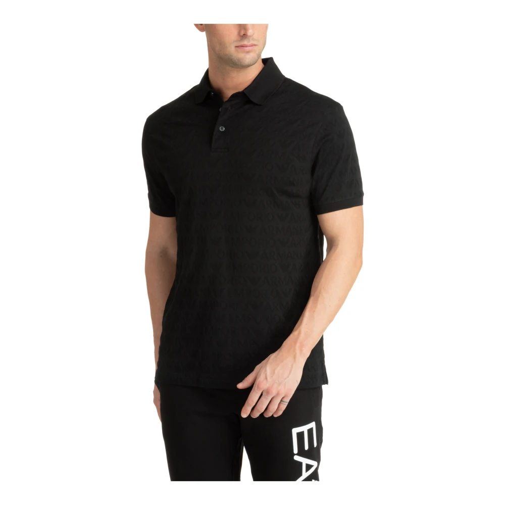 Emporio Armani Polo shirt Black Heren