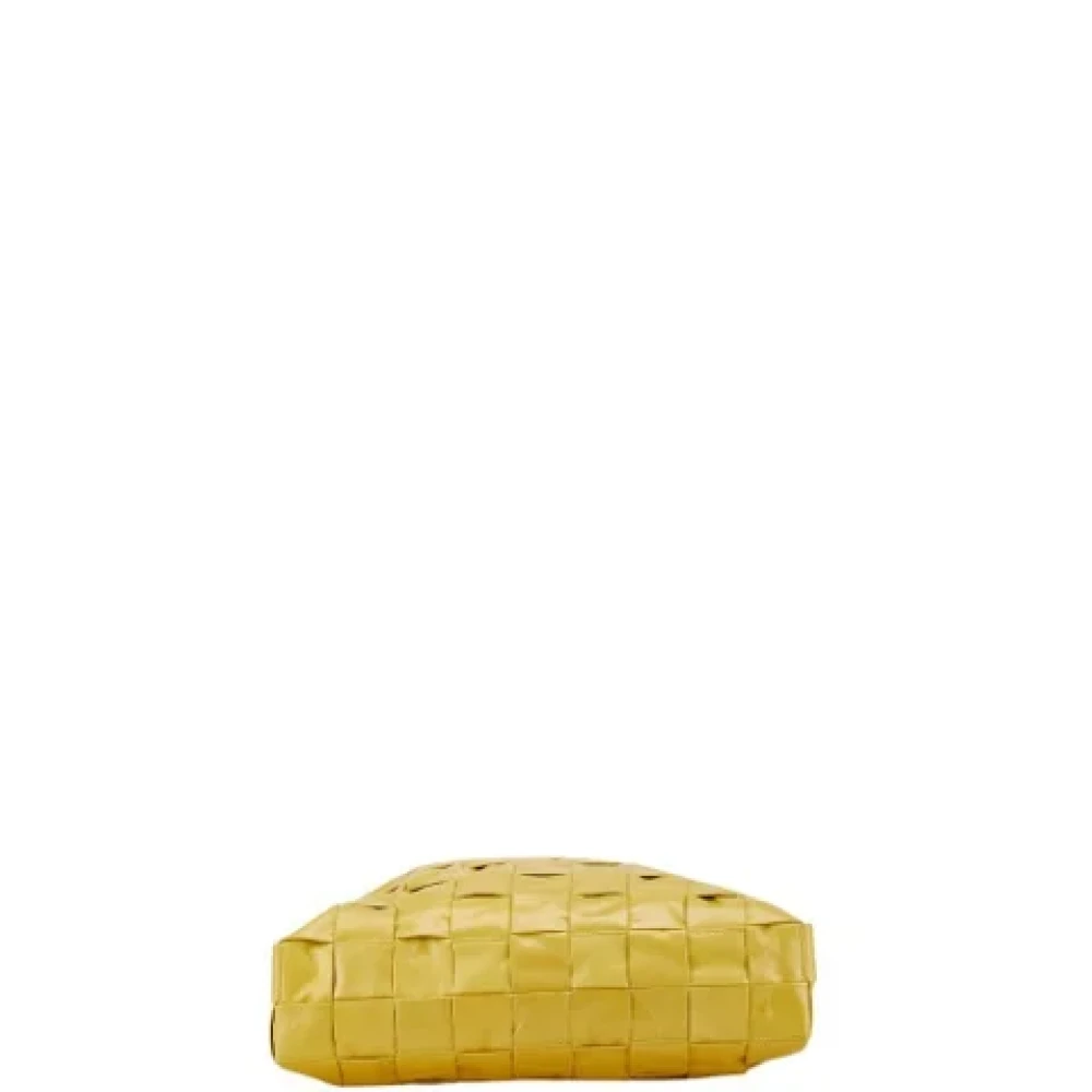 Bottega Veneta Vintage Pre-owned Fur totes Yellow Dames