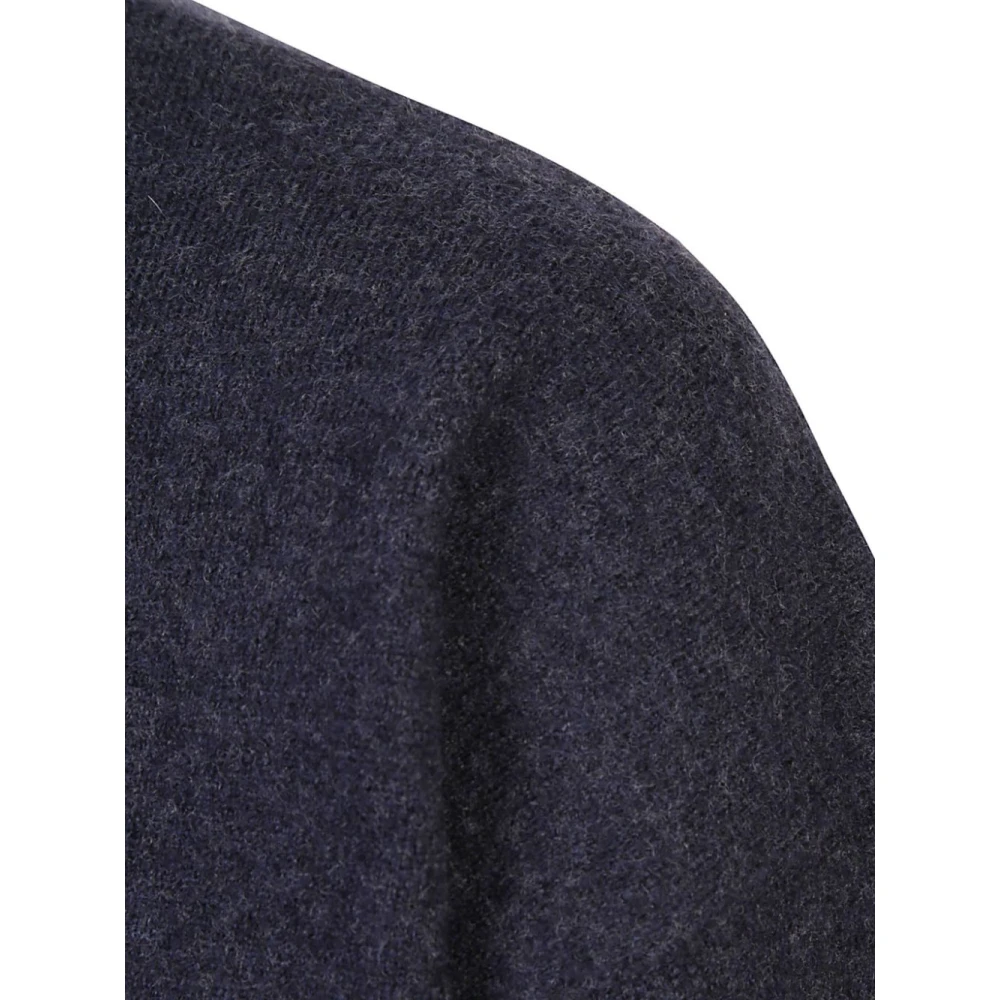 Roberto Collina Blauwe Sweaters voor Mannen Blue Heren