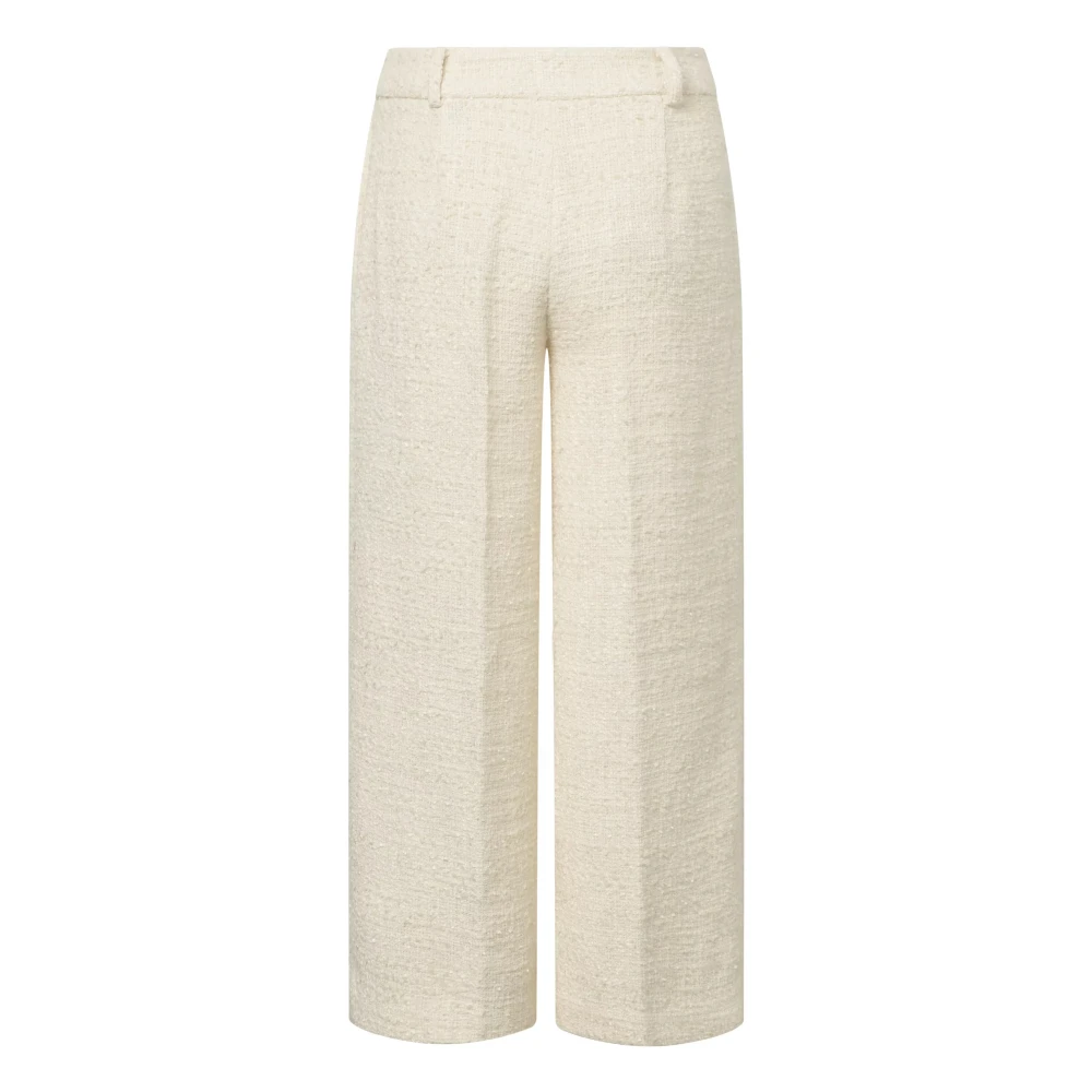 Joop! Klassieke Straight Broek White Dames