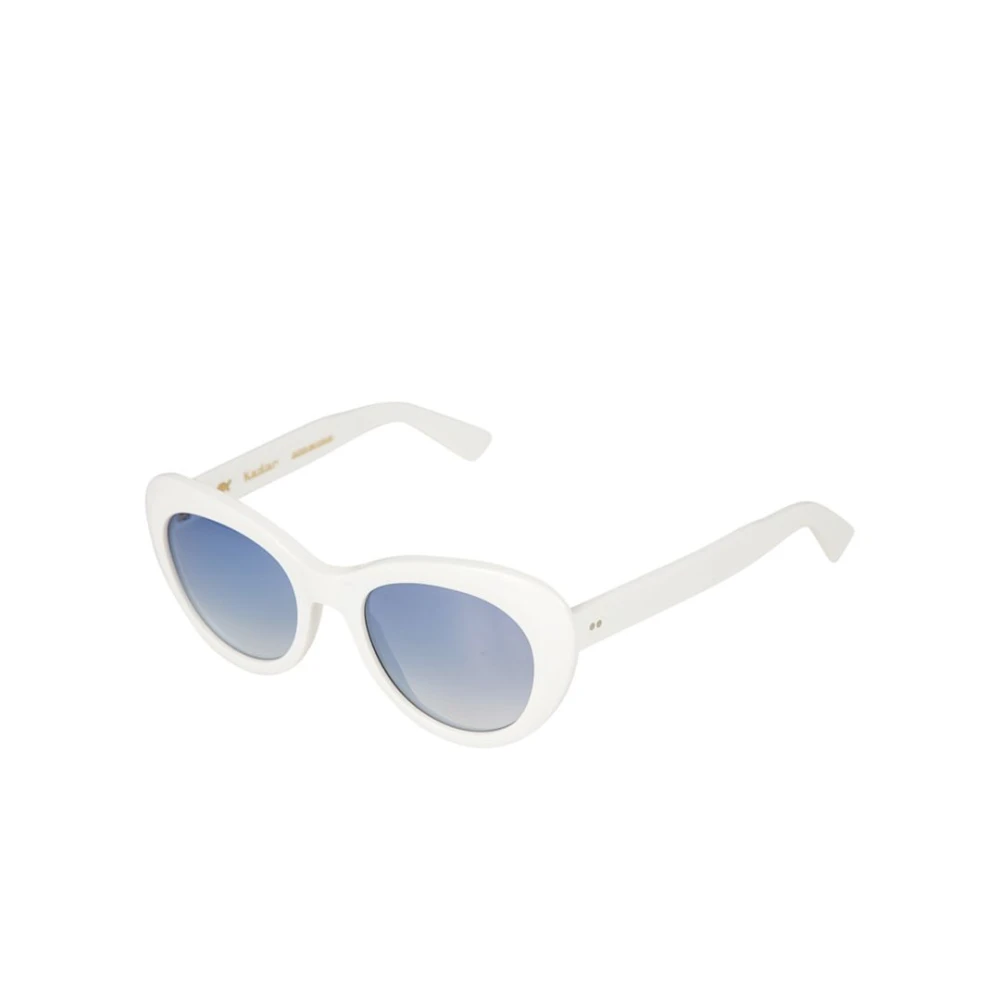 Kador Unisex White Capri Sunglasses