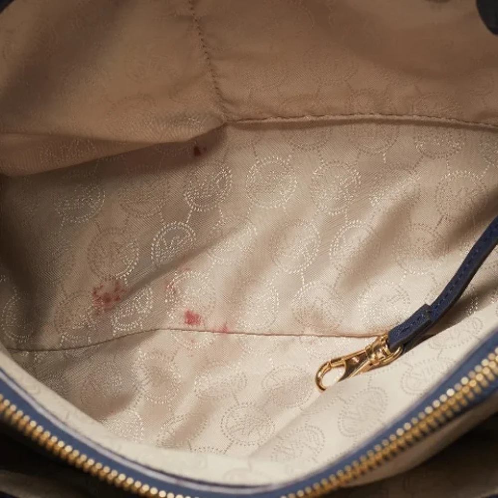 Michael Kors Pre-owned Leather totes Blue Dames