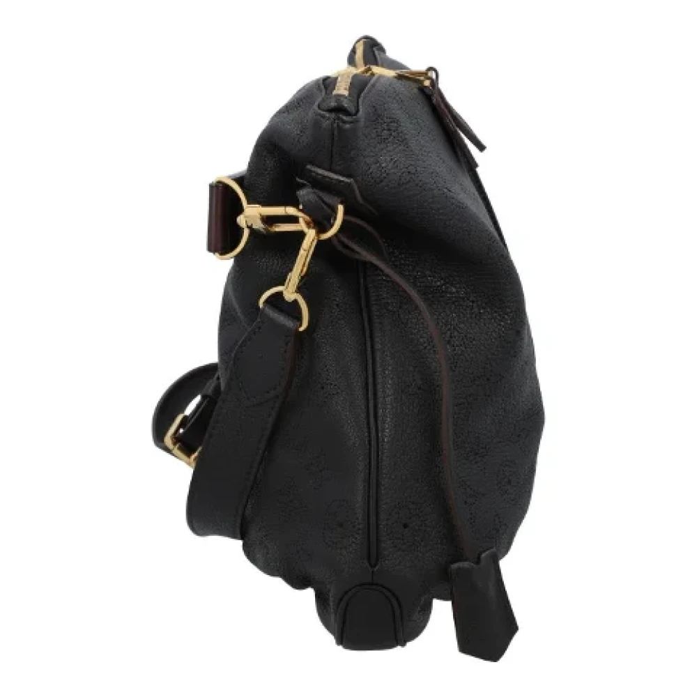Louis Vuitton Vintage Pre-owned Leather crossbody-bags Black Dames