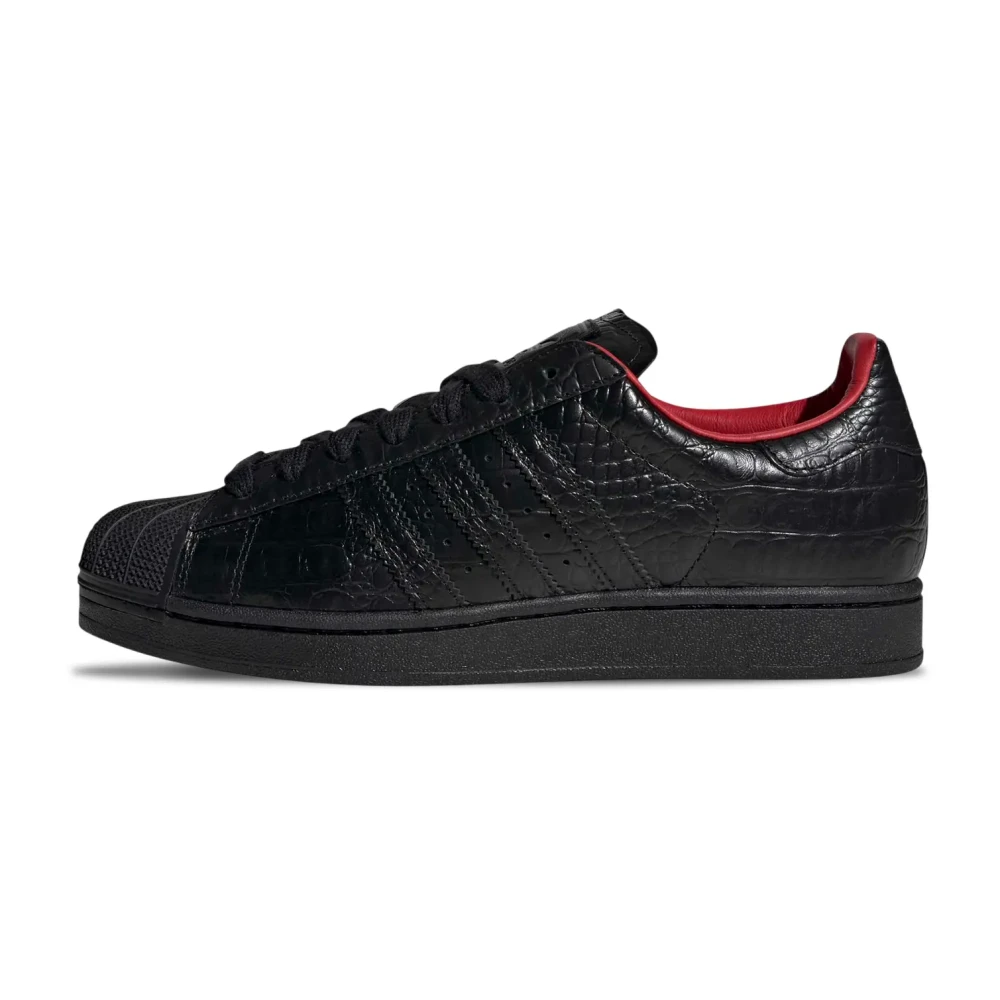 Adidas Black Skateboarding, Male, 4 Uk, Superstar Ii Croc