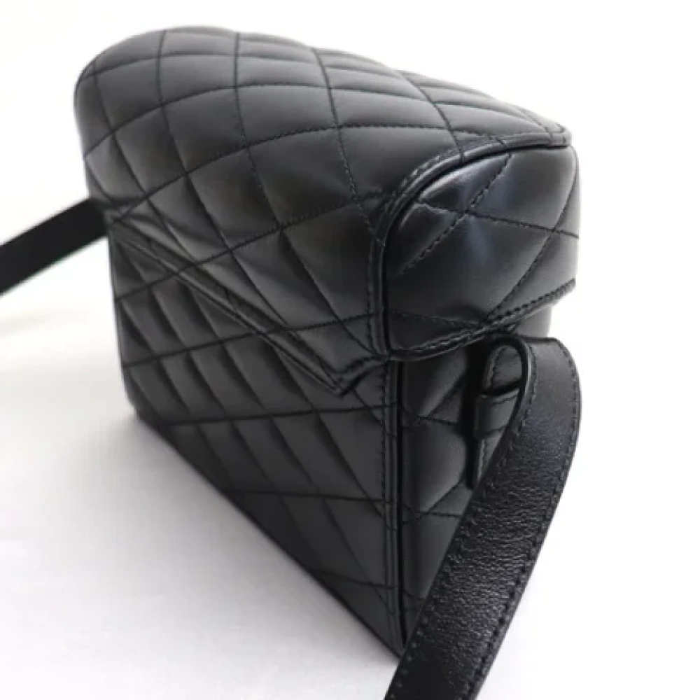 Yves Saint Laurent Vintage Pre-owned Fabric shoulder-bags Black Dames