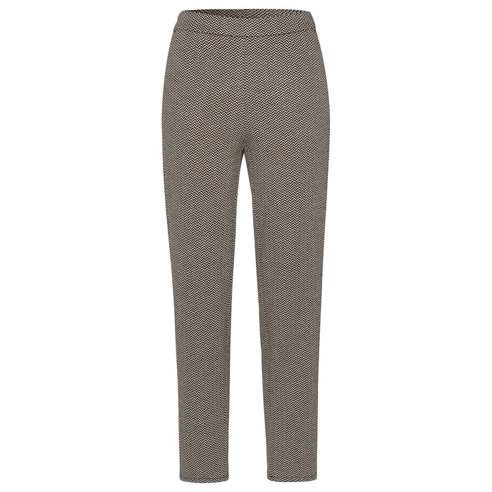 Frank Walder Stijlvolle Broek W42Hose Black Dames