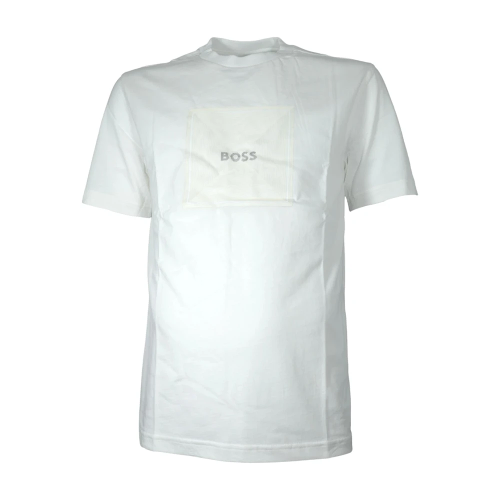 Boss - Tops > T-Shirts - White - Boss - Modalova