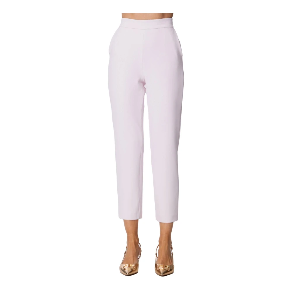 Pinko Mujer Rosado Pantalones, Rosa, Talla: S