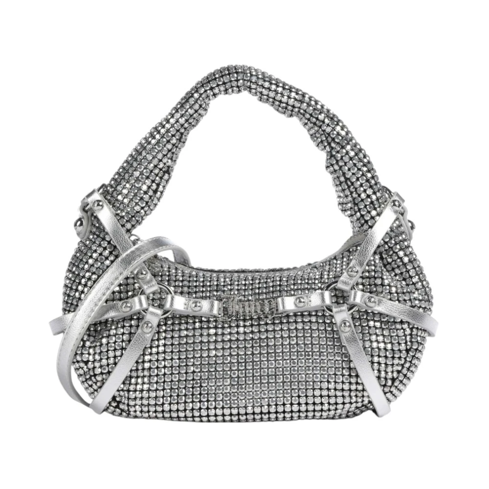 Juicy Couture Stijlvolle Leren Tas Gray Dames