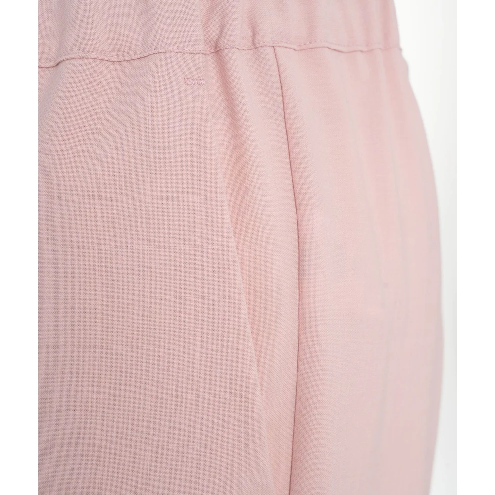 Semicouture Roze Casual Broek Verhoog Garderobe Pink Dames